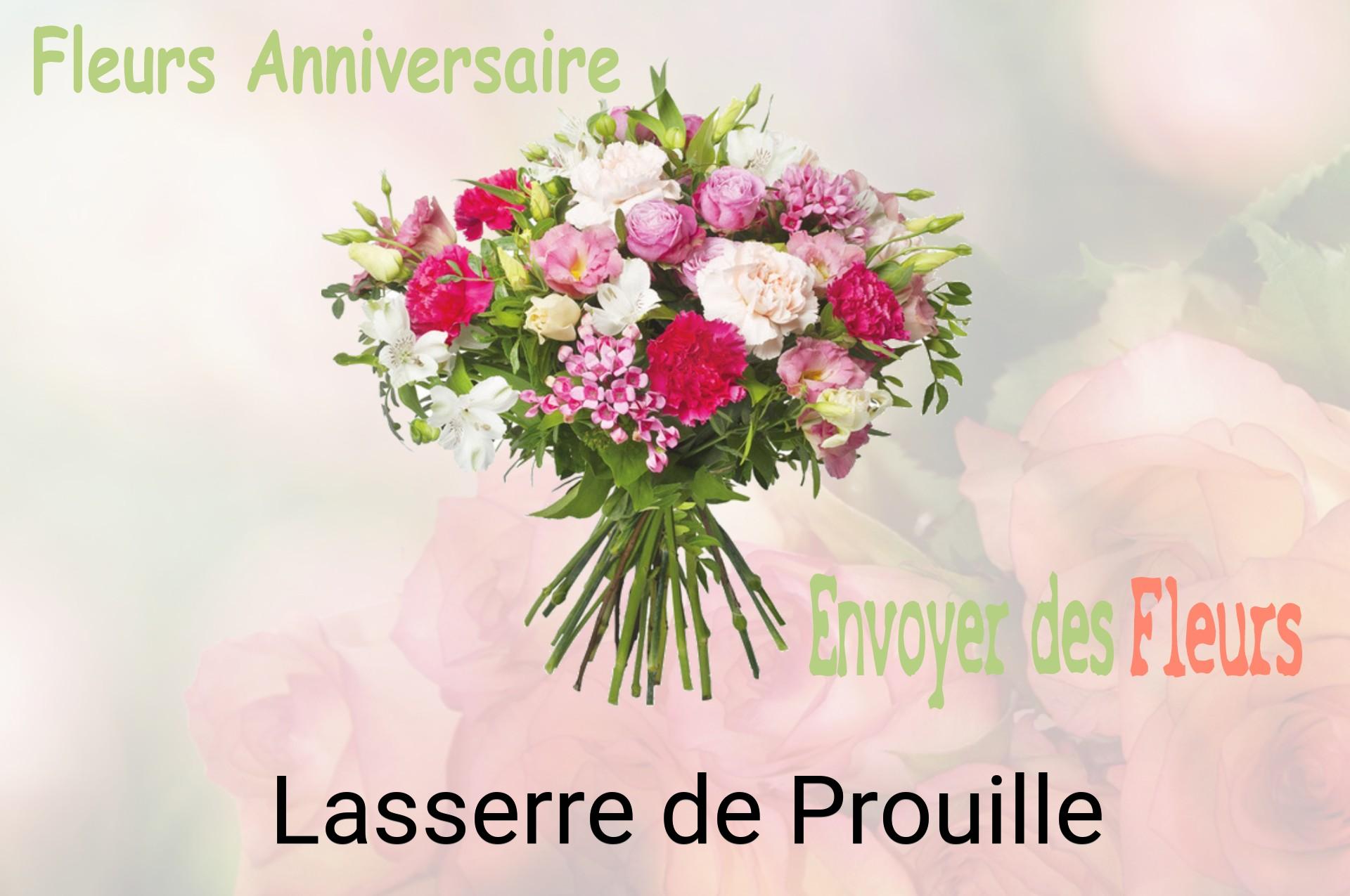 Bouquet de fleurs d’anniversaire livré à Lasserre-de-Prouille