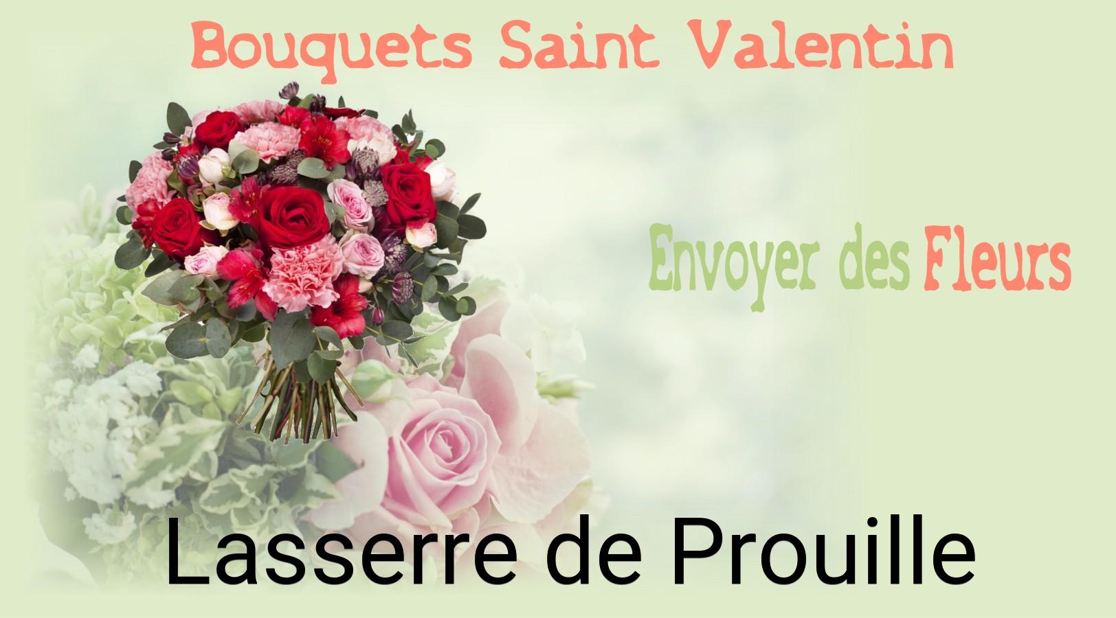 Roses de Saint-Valentin livrées à Lasserre-de-Prouille